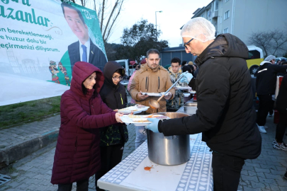 Bursa Osmangazi'de gönül sofrası kuruldu