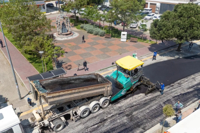 İzmir'de Girne Bulvarı yenileniyor